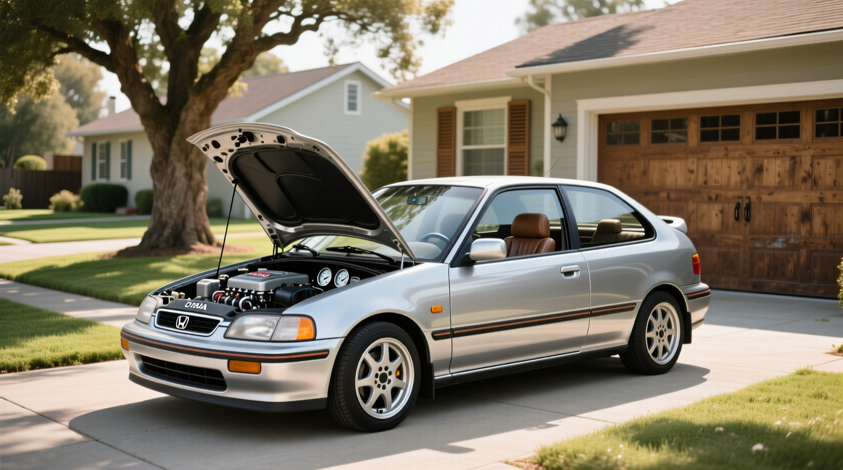 1996 honda civic hatchback trim engine guide