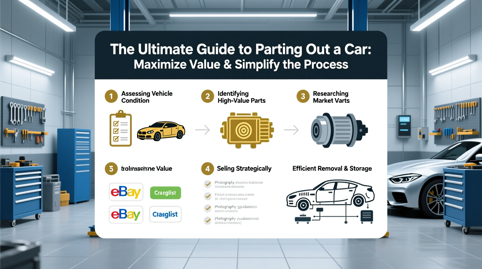the ultimate guide to parting out a car maximize value and simplify the process