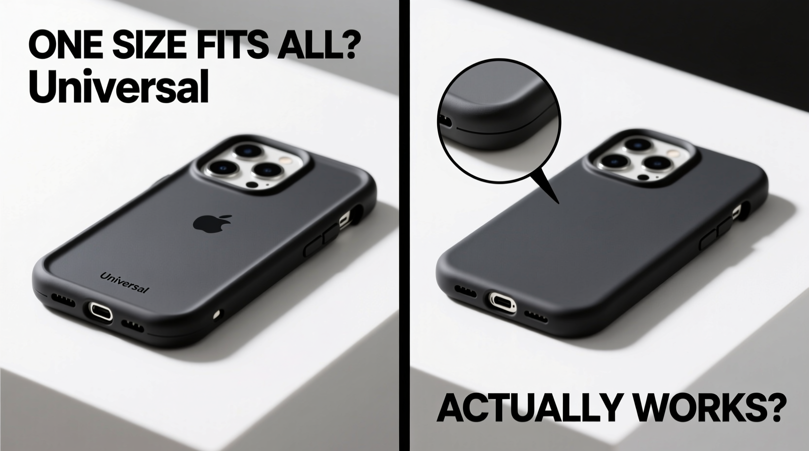 universal vs fitted phone case does one size fits all actually work
