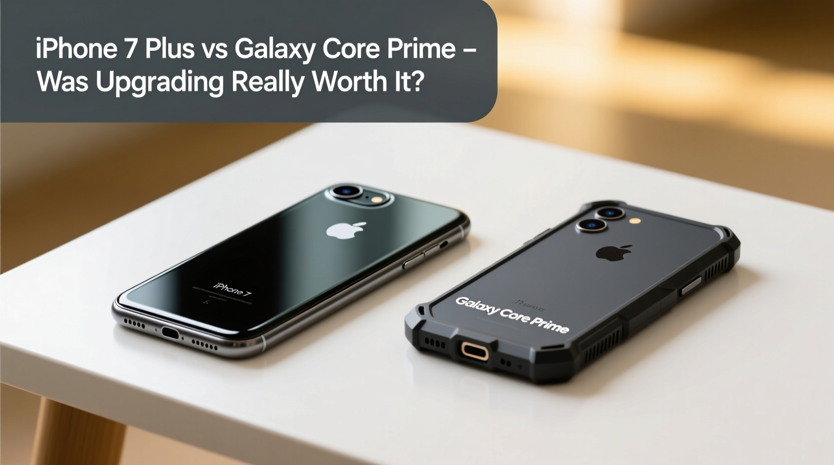 iphone 7 plus vs galaxy core prime was upgrading really worth it