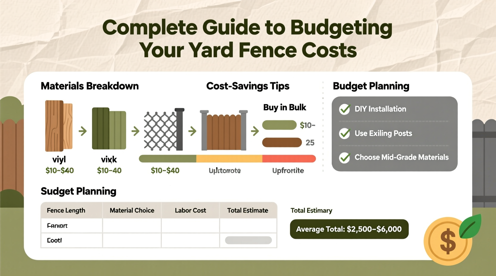 Thumbnail for Smart Ways To Budget For Fence Installation In Small Yards