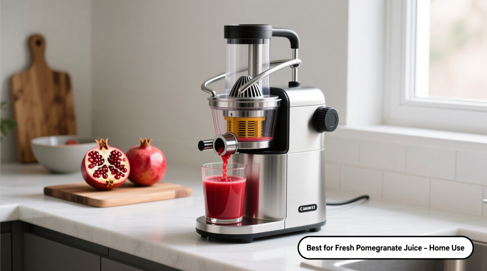 find the best pomegranate juice press machines for fresh rich juice at home
