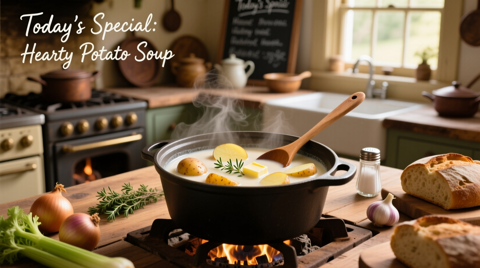 easy to make potato soup