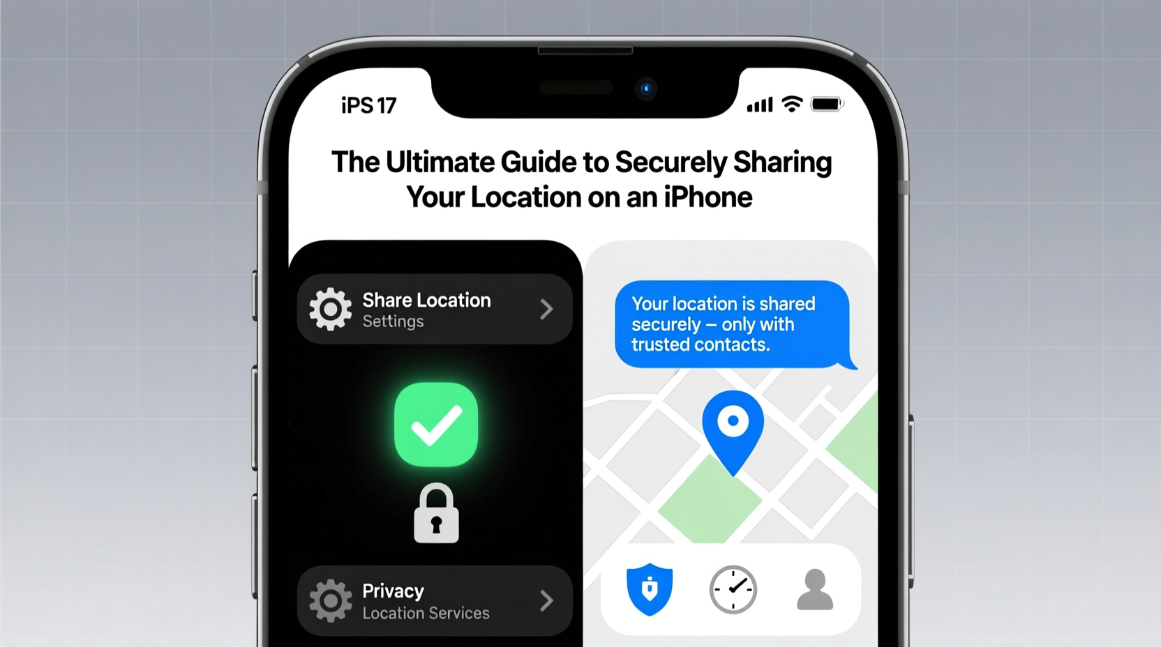 the ultimate guide to securely sharing your location on an iphone
