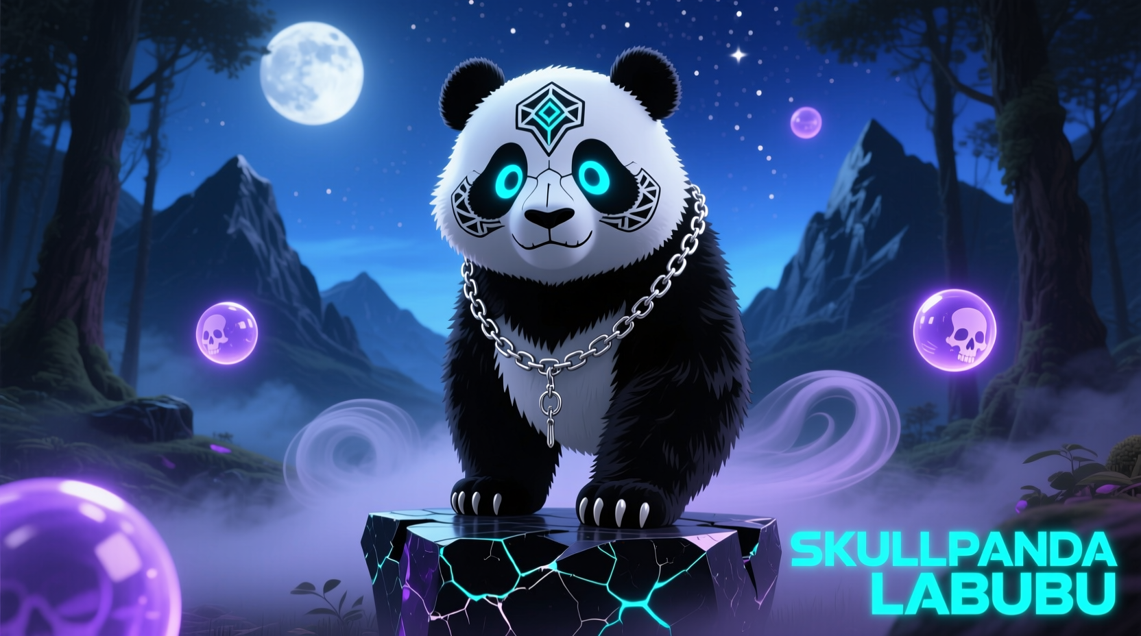 is skullpanda labubu
