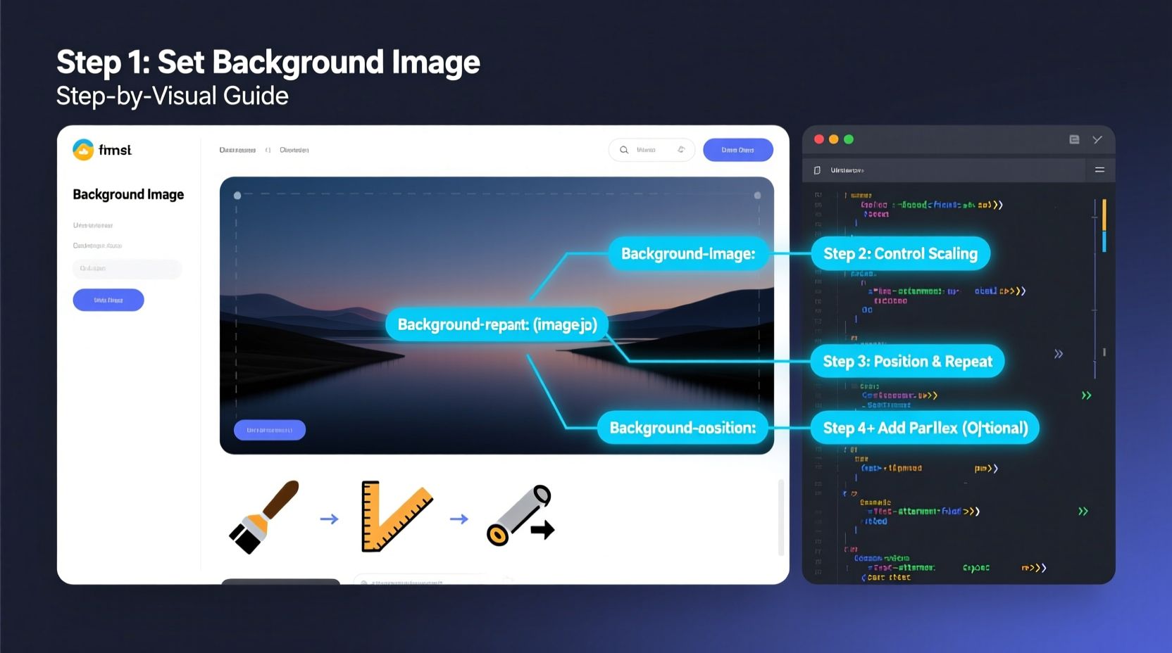 how to set an image as a background in html a step by step guide with css techniques
