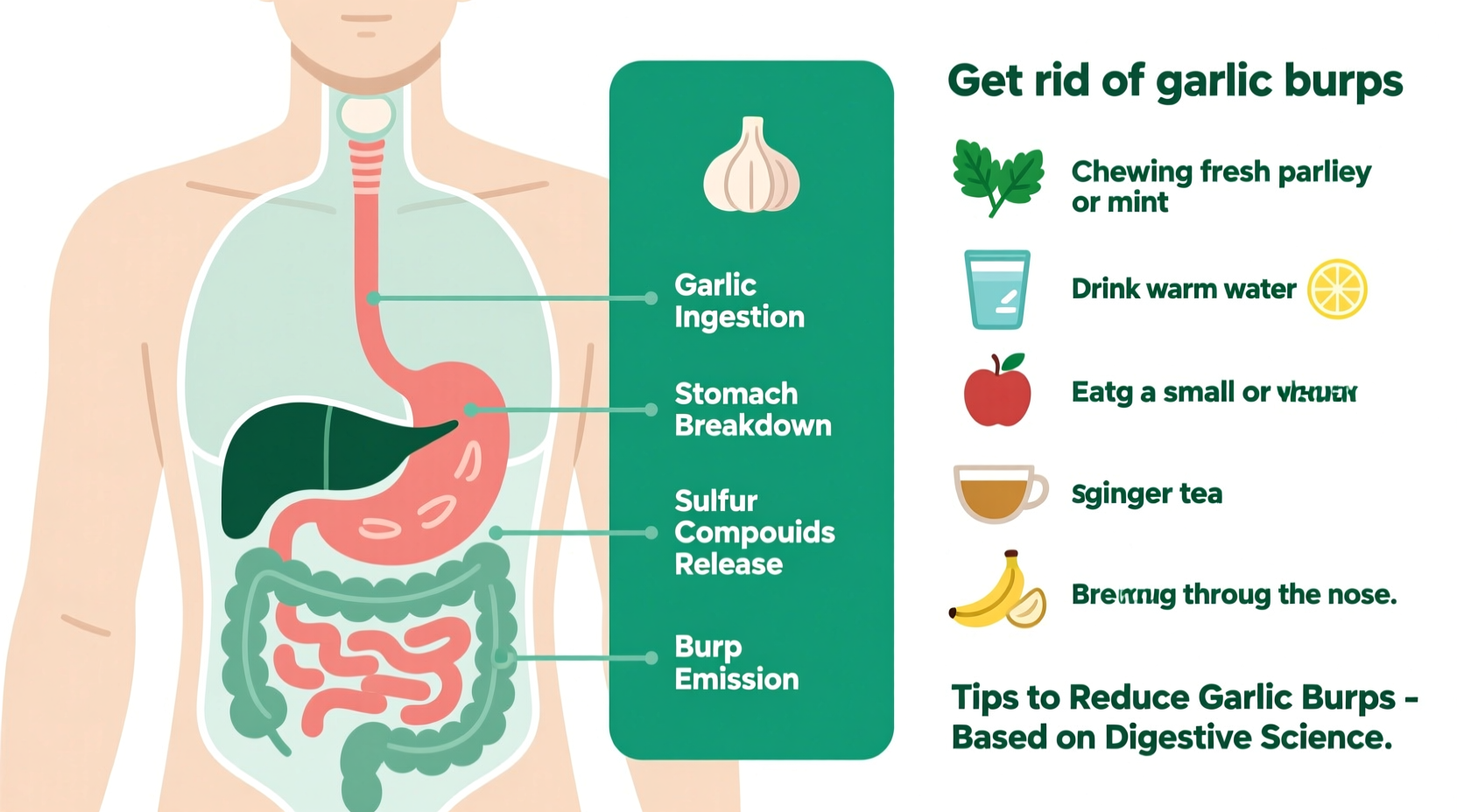 Stop Garlic Burps: 7 Science-Backed Solutions That Work