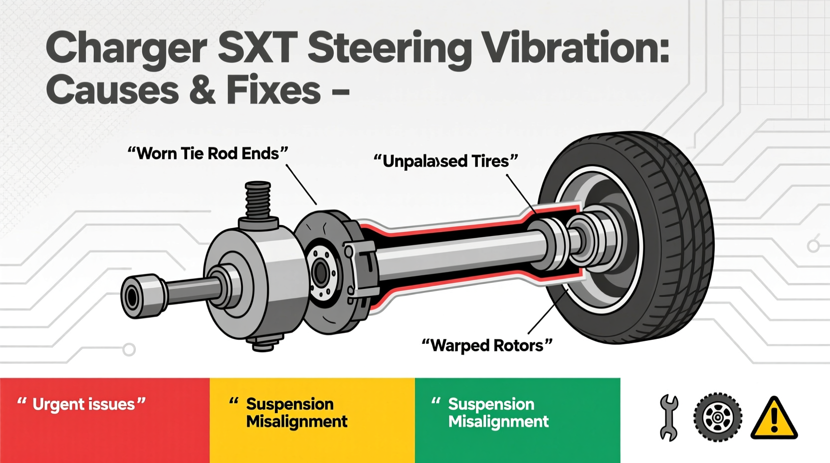 Charger SXT Steering Vibration: Causes & Fixes