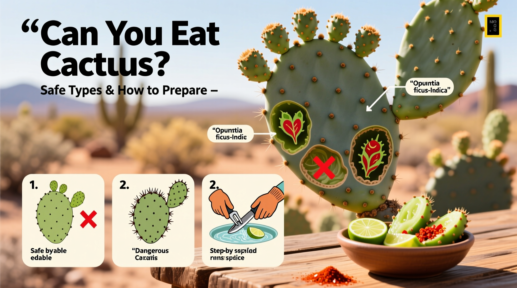 can you eat cactus plant