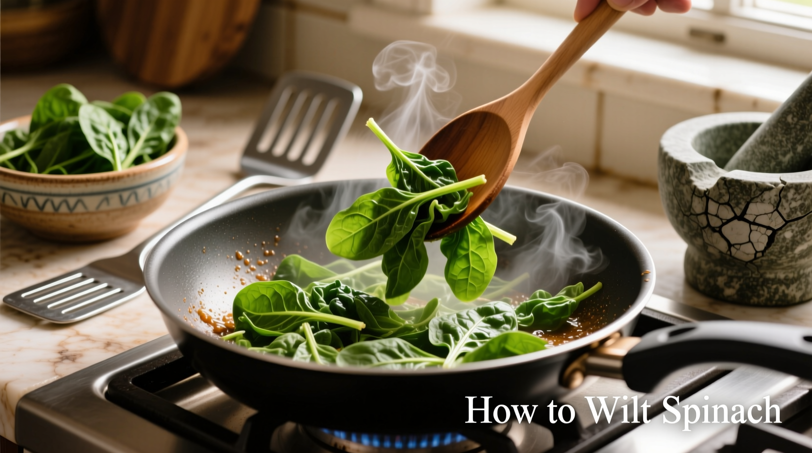 How to Wilt Spinach Perfectly in 3 Minutes