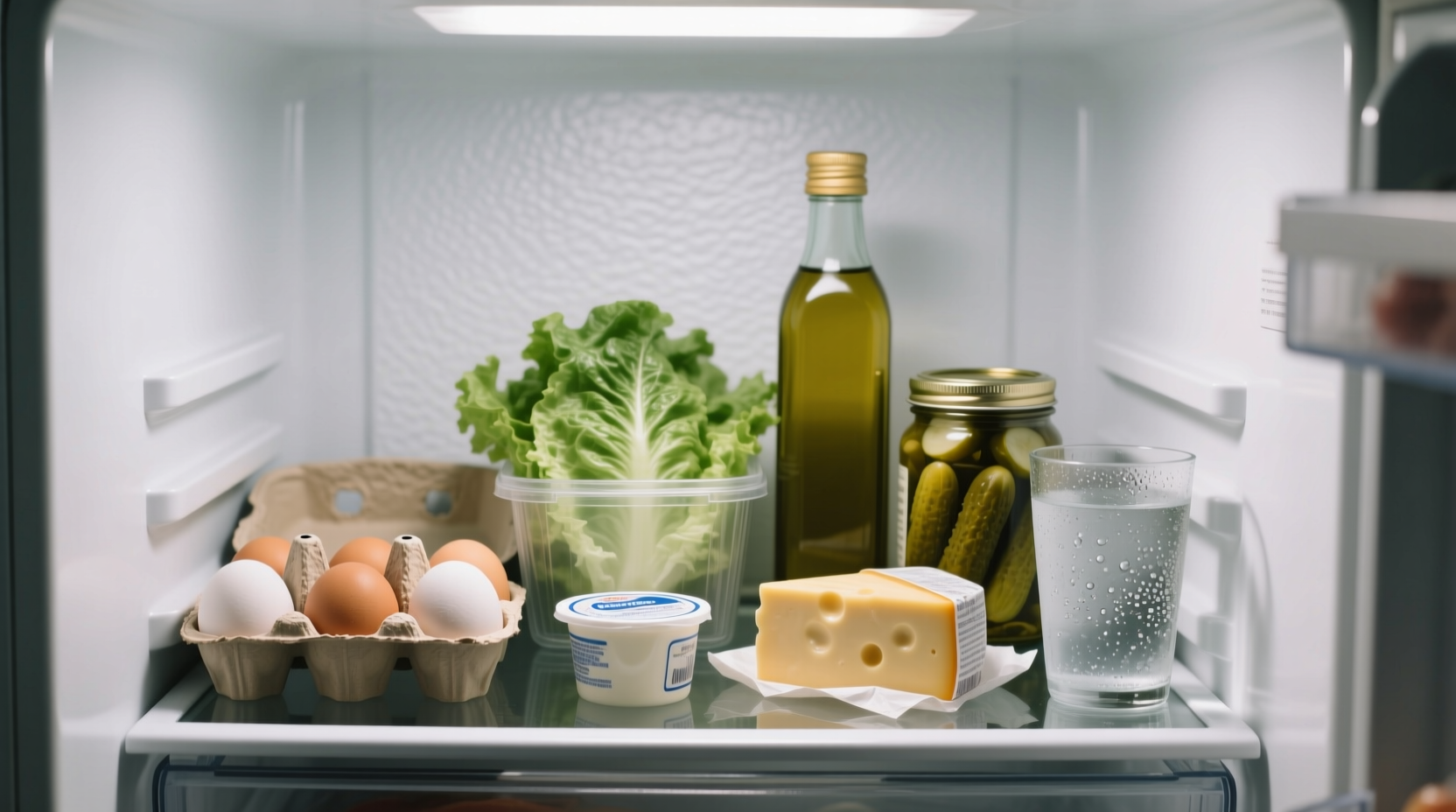what items are always stocked in your fridge