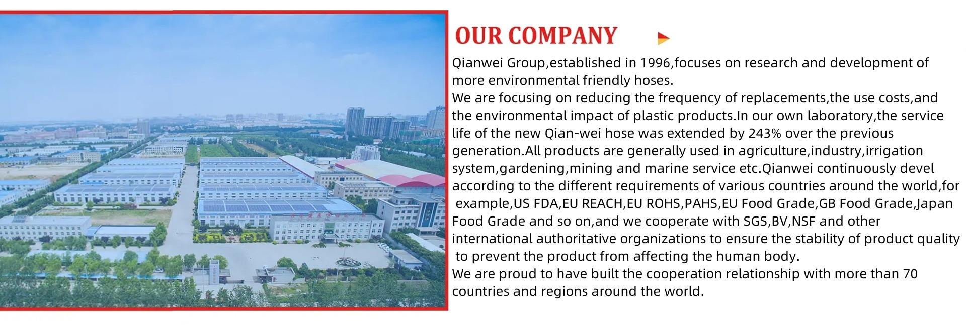 Weifang qianwei import and export co ltd pvc fiber hose pvc steel