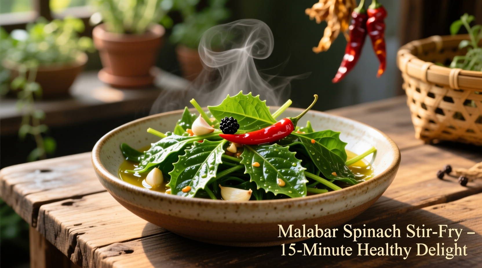 malabar spinach recipe