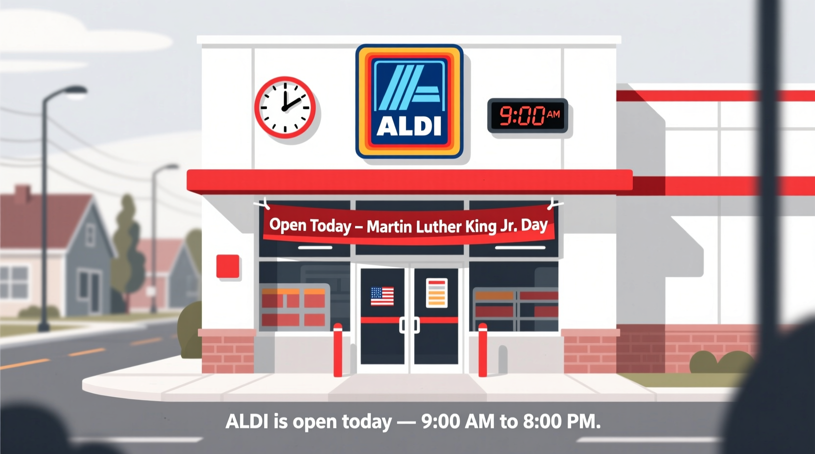 is aldi open on martin luther king day