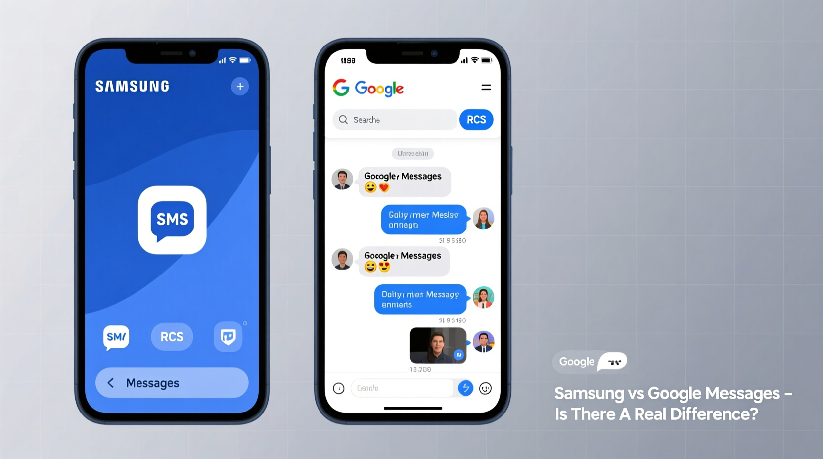 samsung messages vs google messages is there even a difference or am i missing something