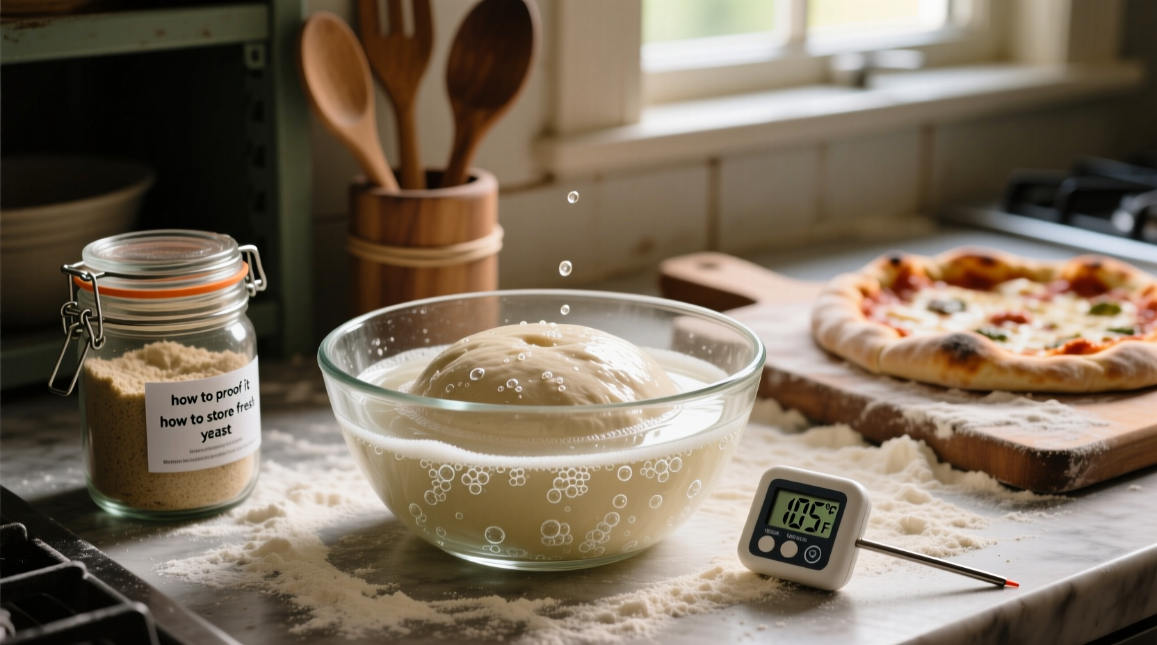 pizza protips fresh yeast how to proof it how to store fresh yeast