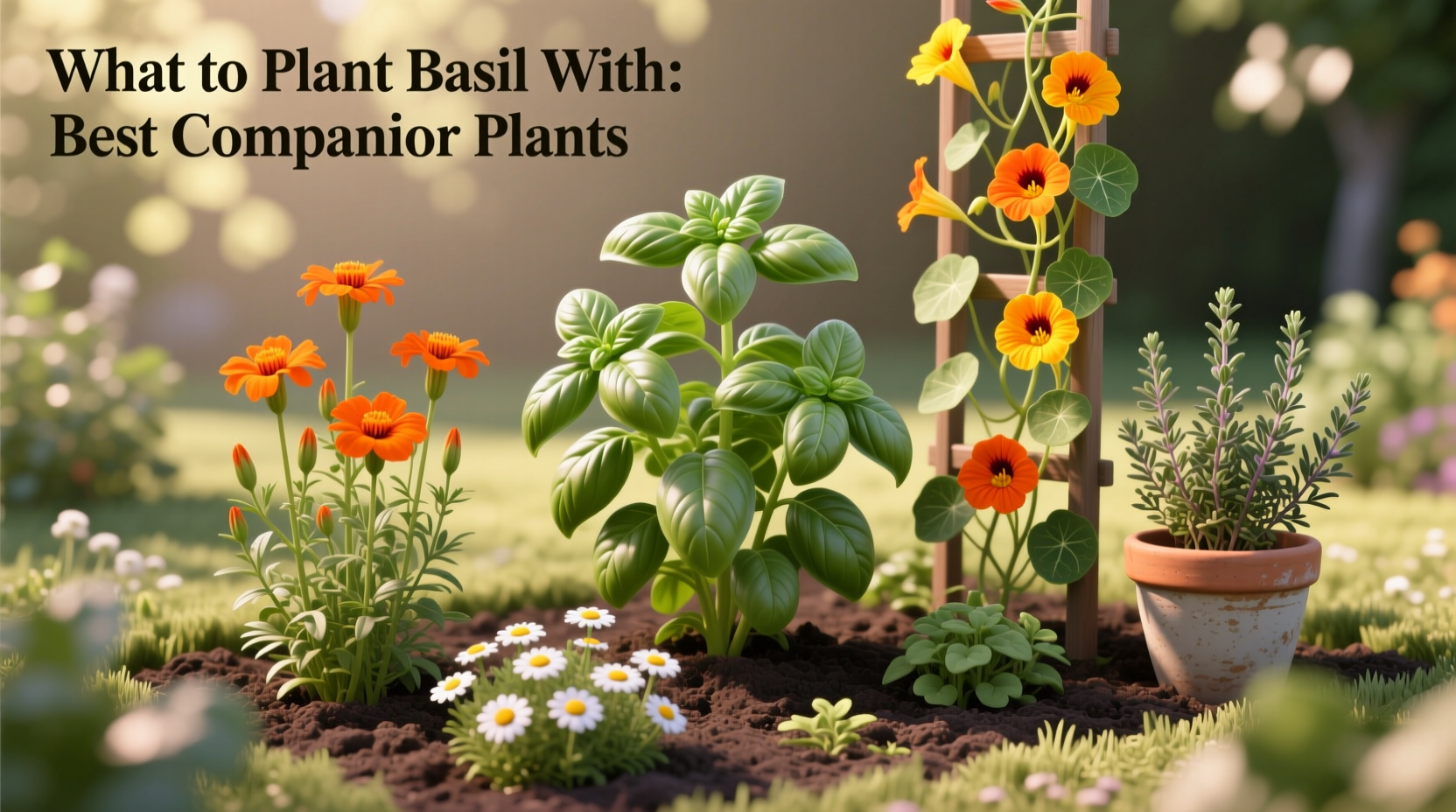 What to Plant Basil With: Best Companion Plants