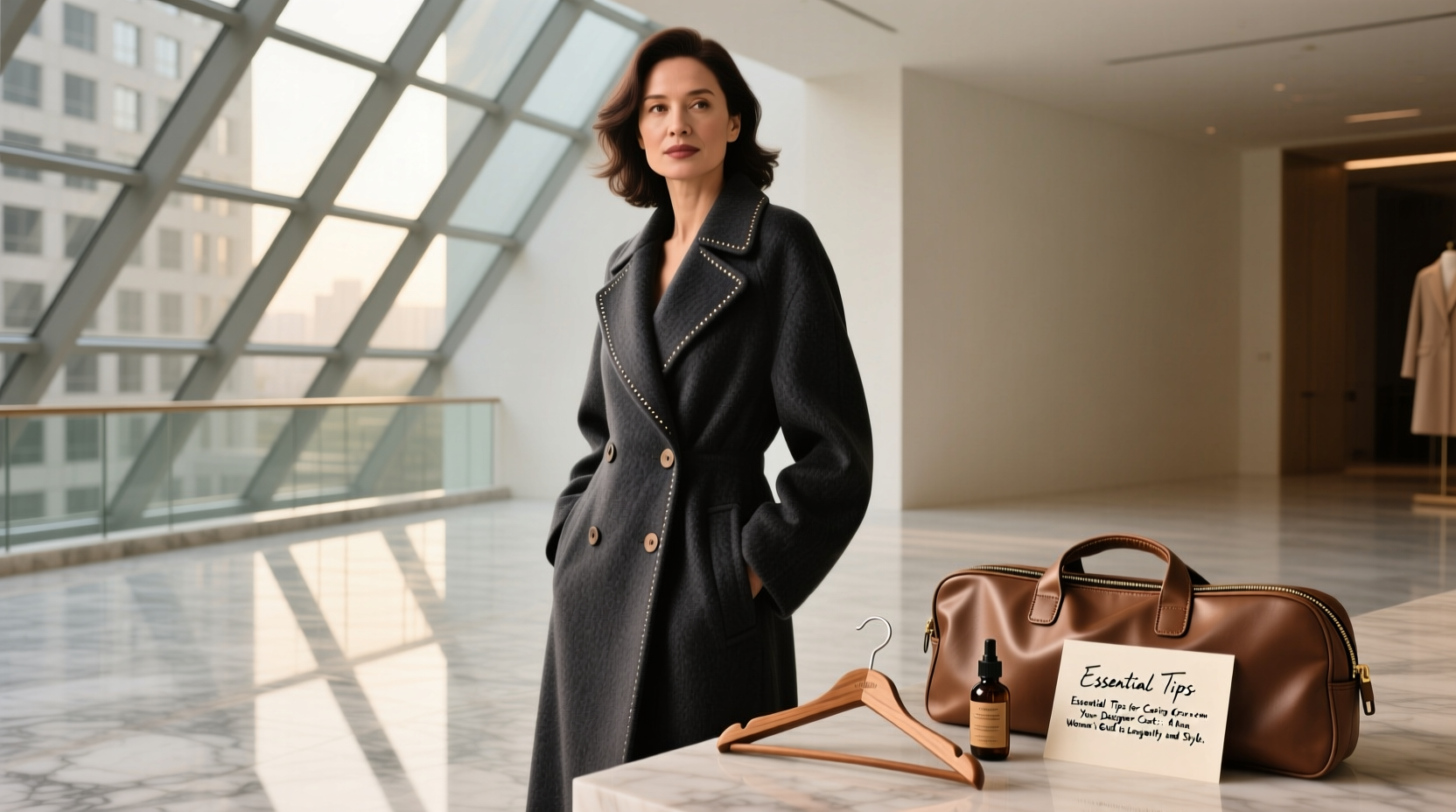 essential tips for caring for your designer coat a womans guide to longevity and style