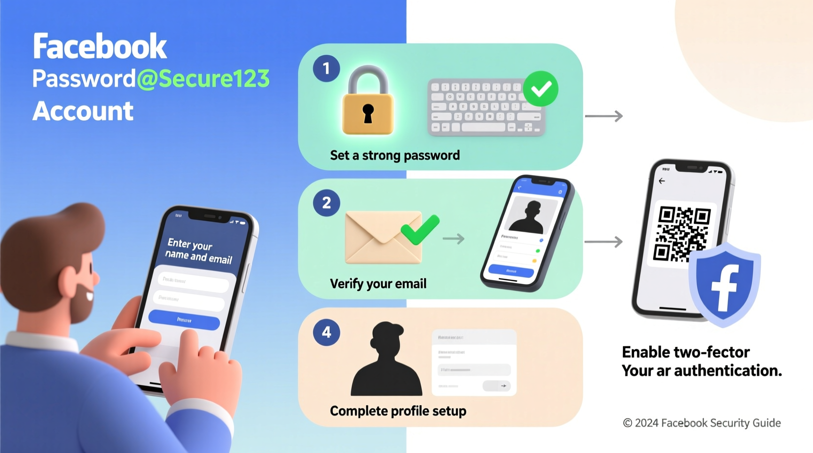 the complete guide to creating a new facebook account easily and securely