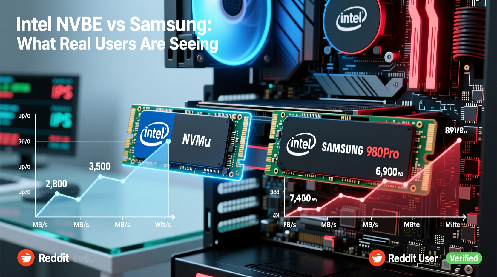 intel nvme vs samsung whats the real speed difference reddit users are seeing