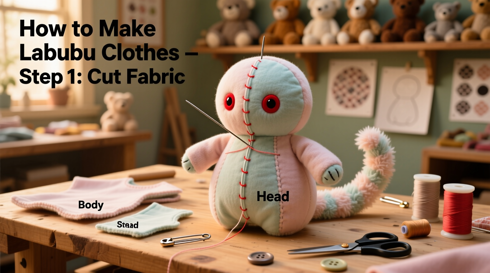 how to make labubu clothes