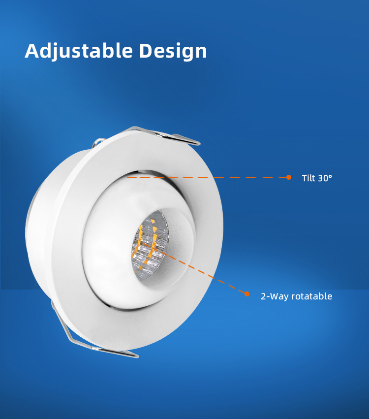 Dimmable Coolwhite Professional Led Spotlights Hotel Surface Mount Spotlights