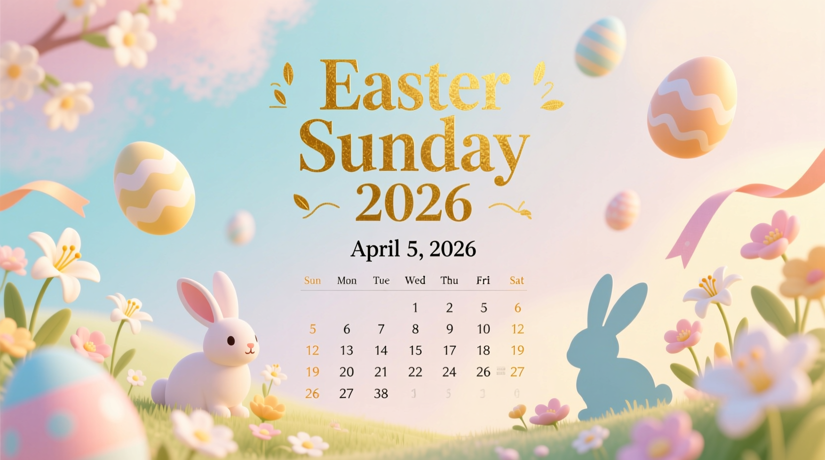 when in 2026 is easter