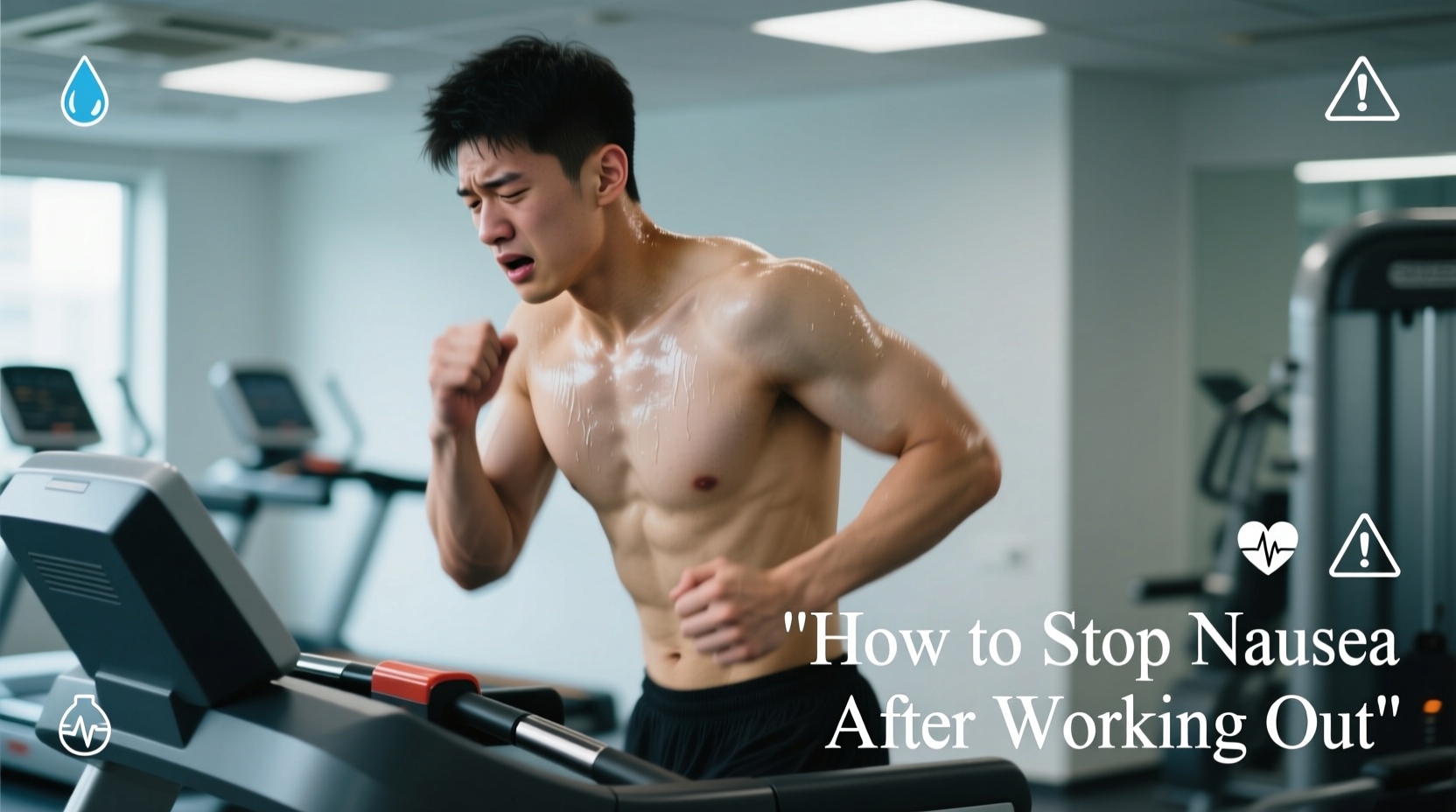 nauseous after working out causes how to stop it