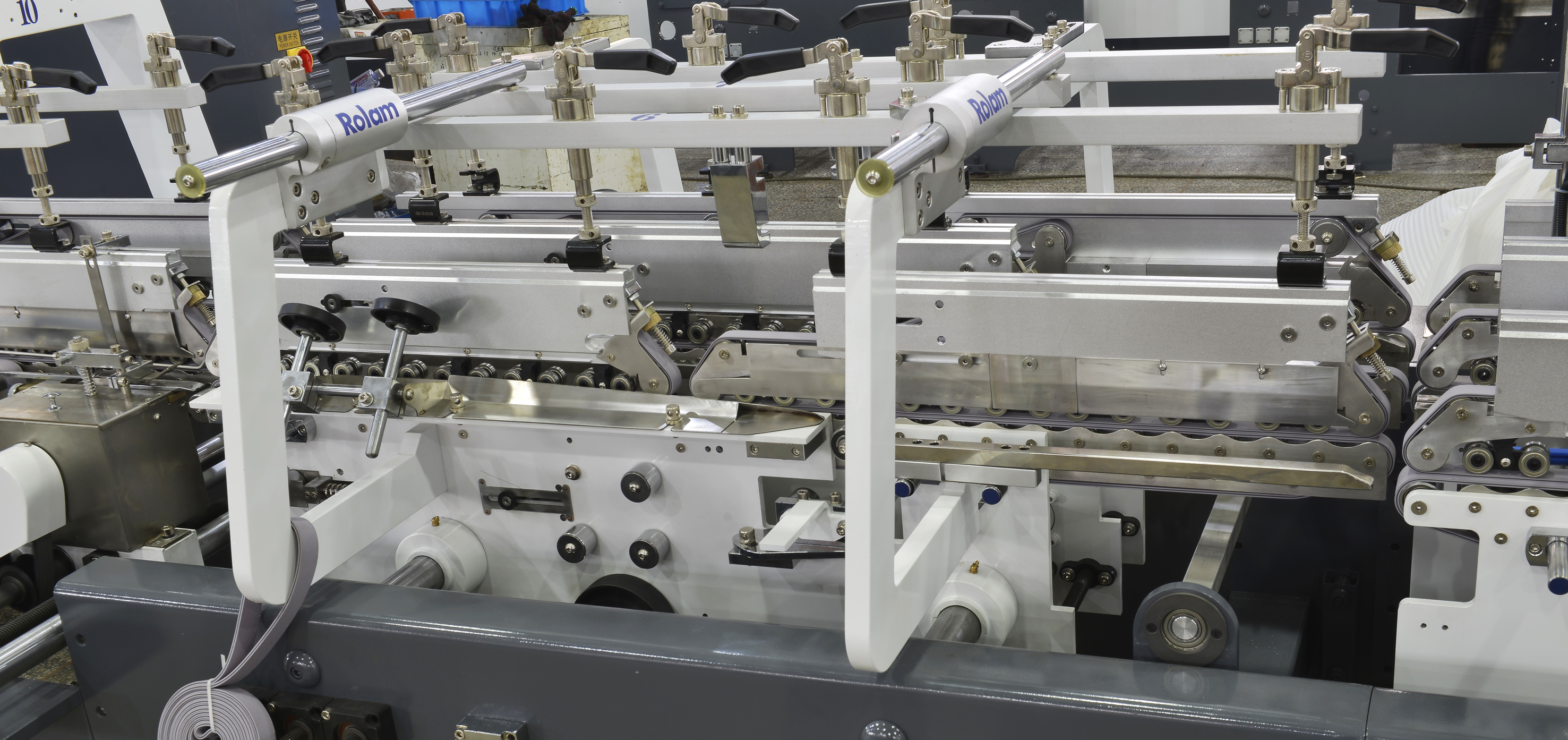 High Speed 4 Corner Folder Gluer Machine 400m/Min 800mm Blank Width