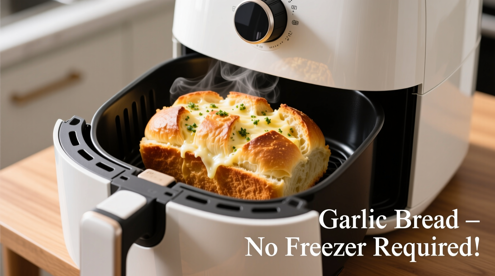 garlic bread in air fryer not frozen