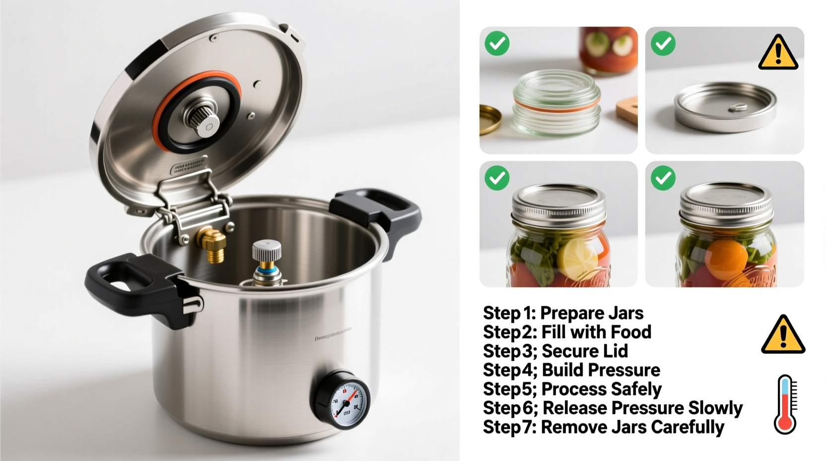 mastering pressure canning step by step guide to safely using your pressure canner