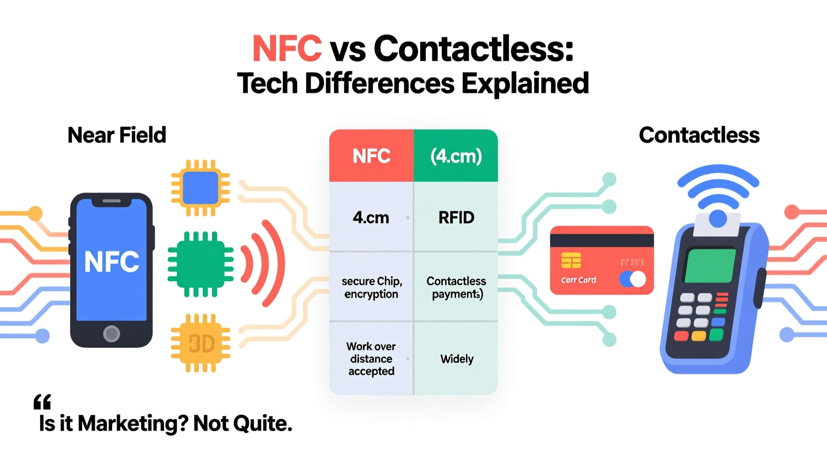 nfc vs contactless payment is there actually a difference or is it just marketing buzz