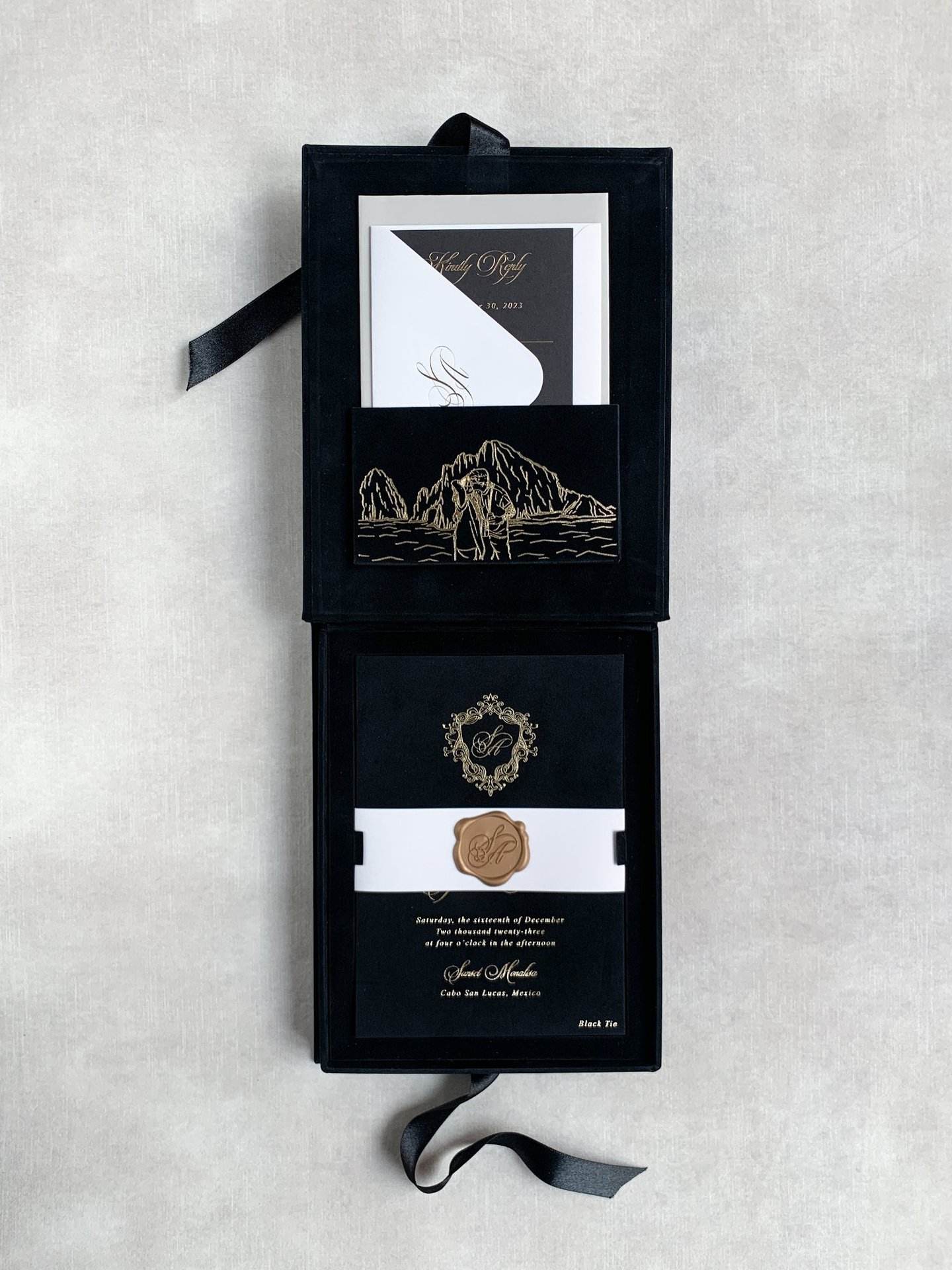 regrets only invitation