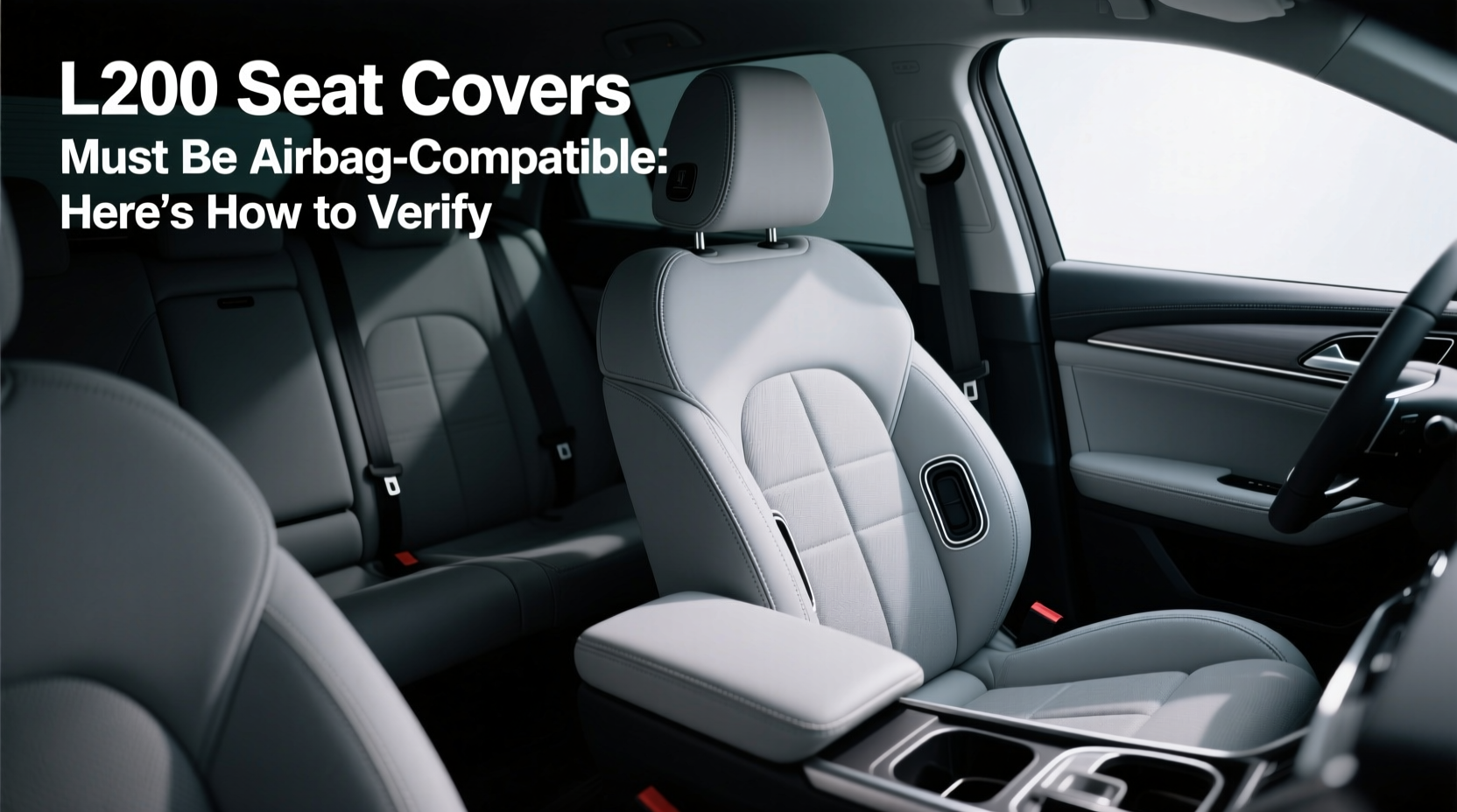 l200 seat covers airbag safety