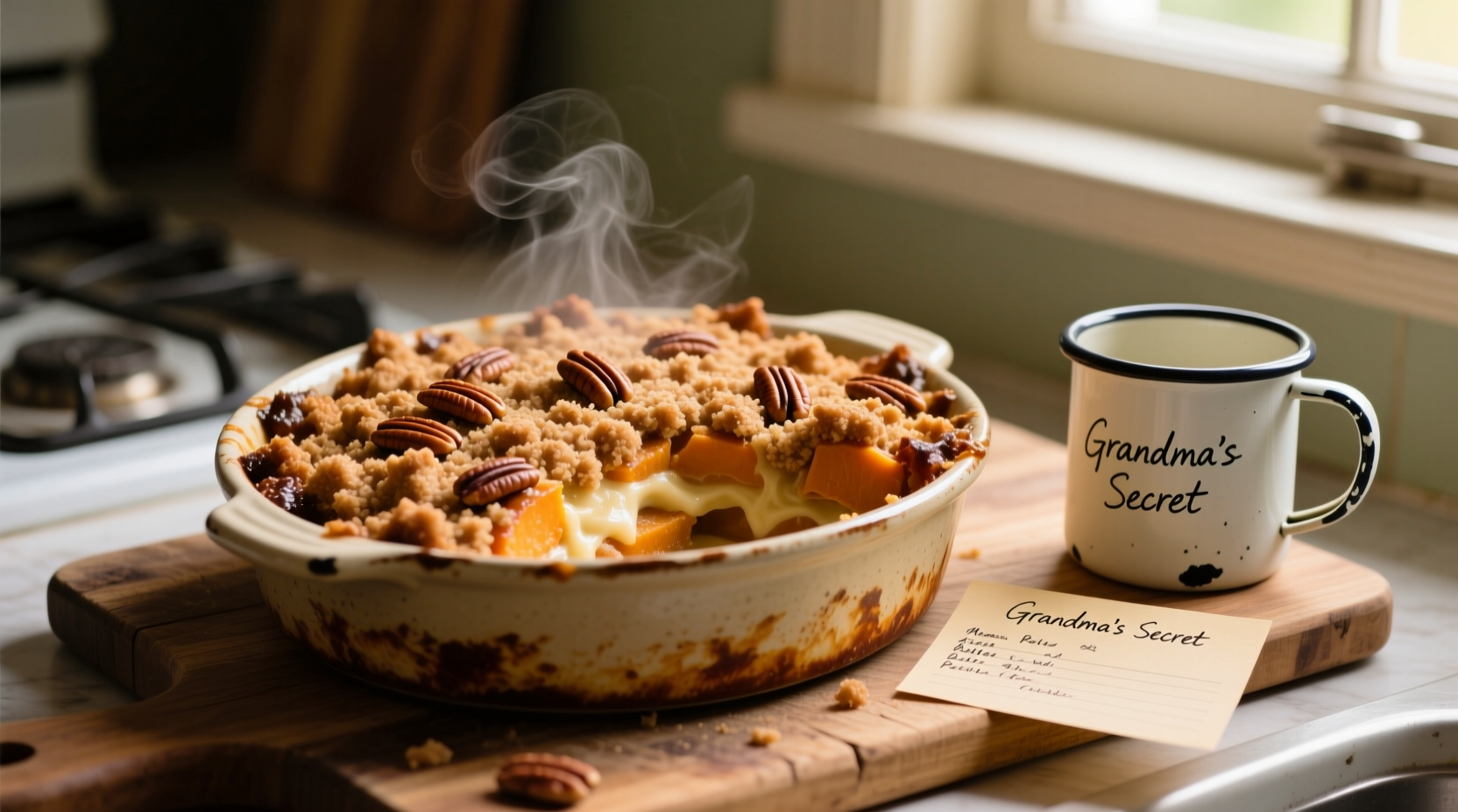 Authentic Old Fashioned Sweet Potato Casserole Recipe