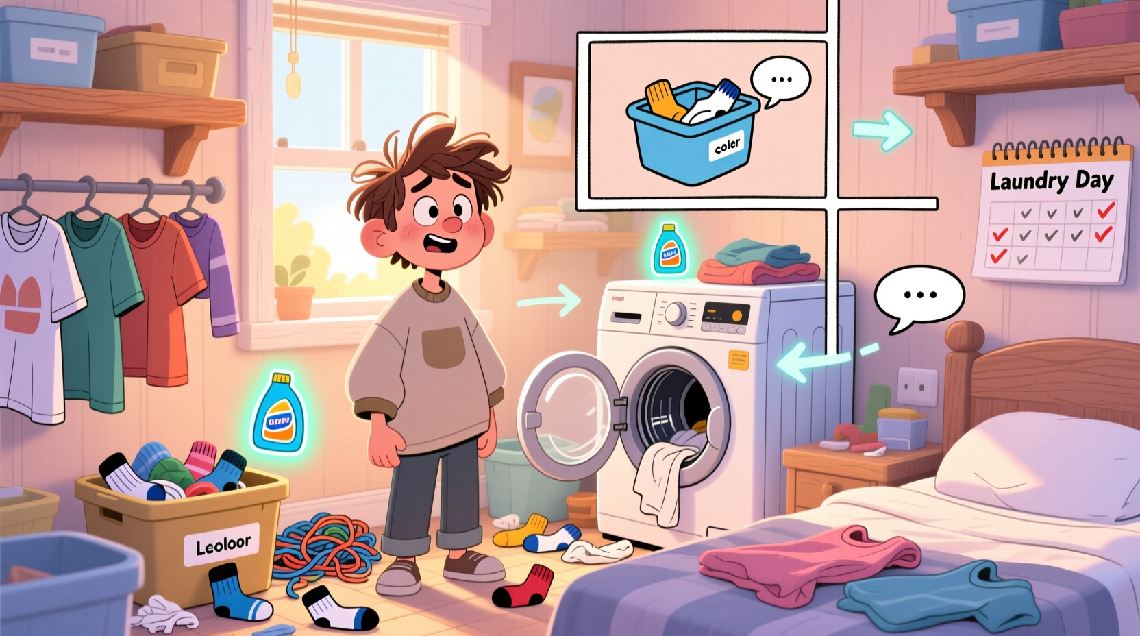 how to do laundry if you are bad at laundry