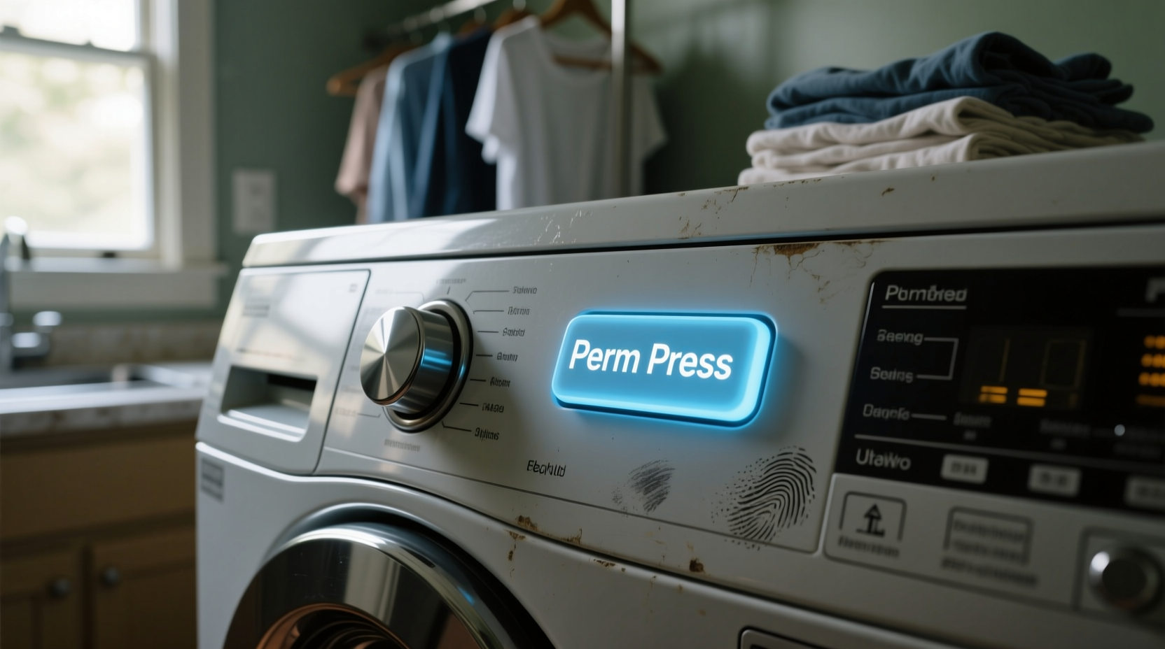 what is perm press on washer