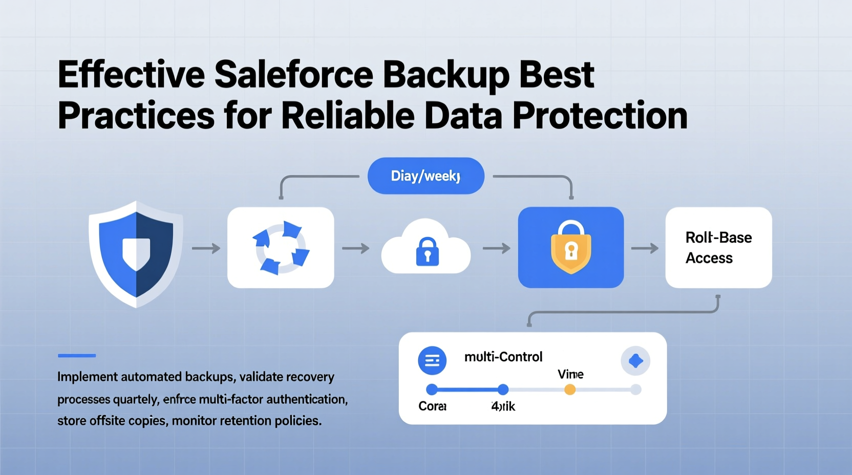 effective salesforce backup best practices for reliable data protection
