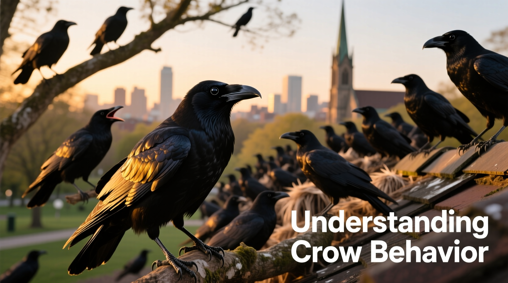 why are crows gathering understanding crow behavior