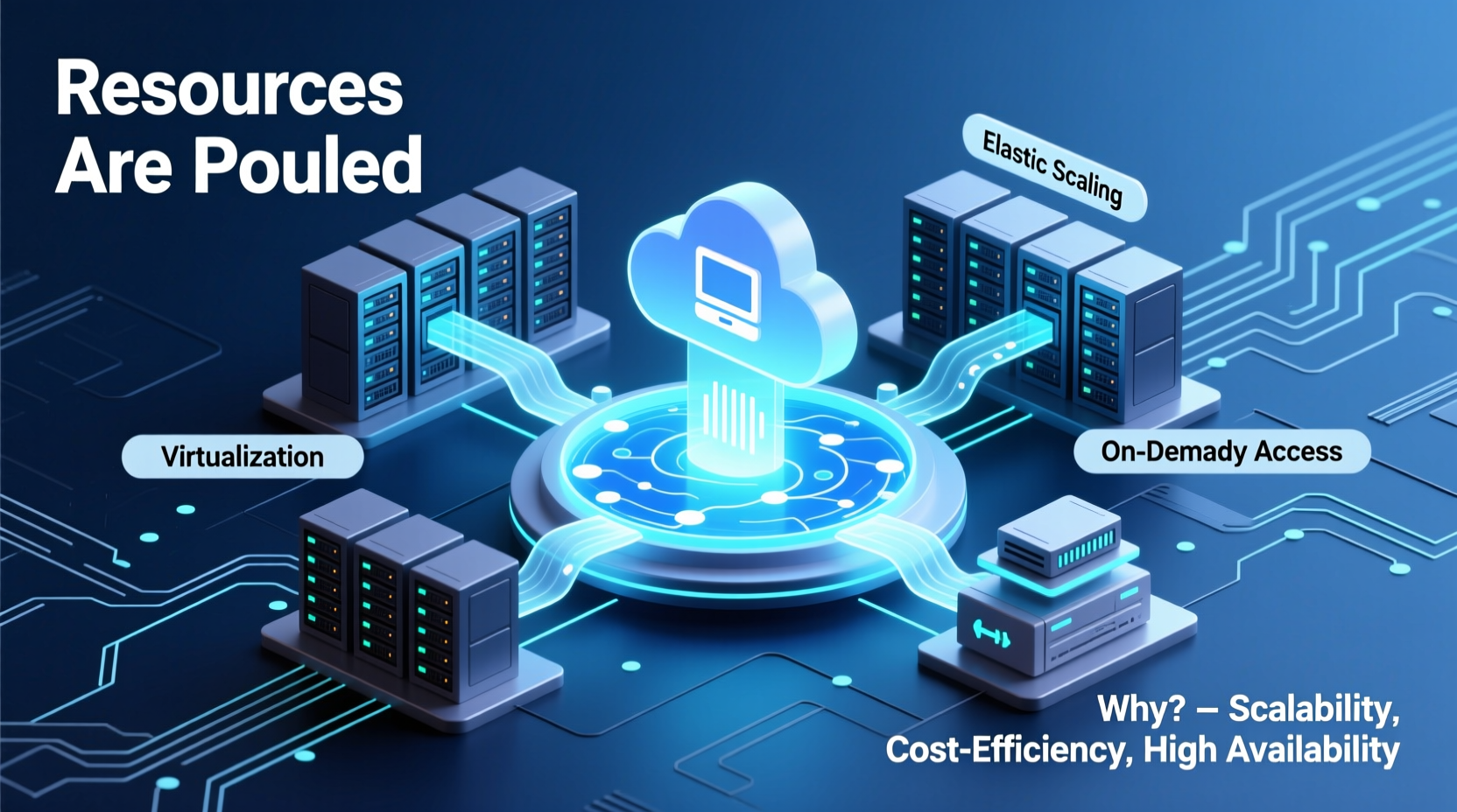 in cloud computing why are resources considered pooled