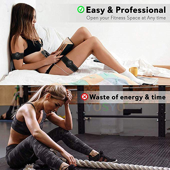 Hot Selling Bodybuilding EMS Fitness Machines Exercise Trainer Electric Stimulator ems