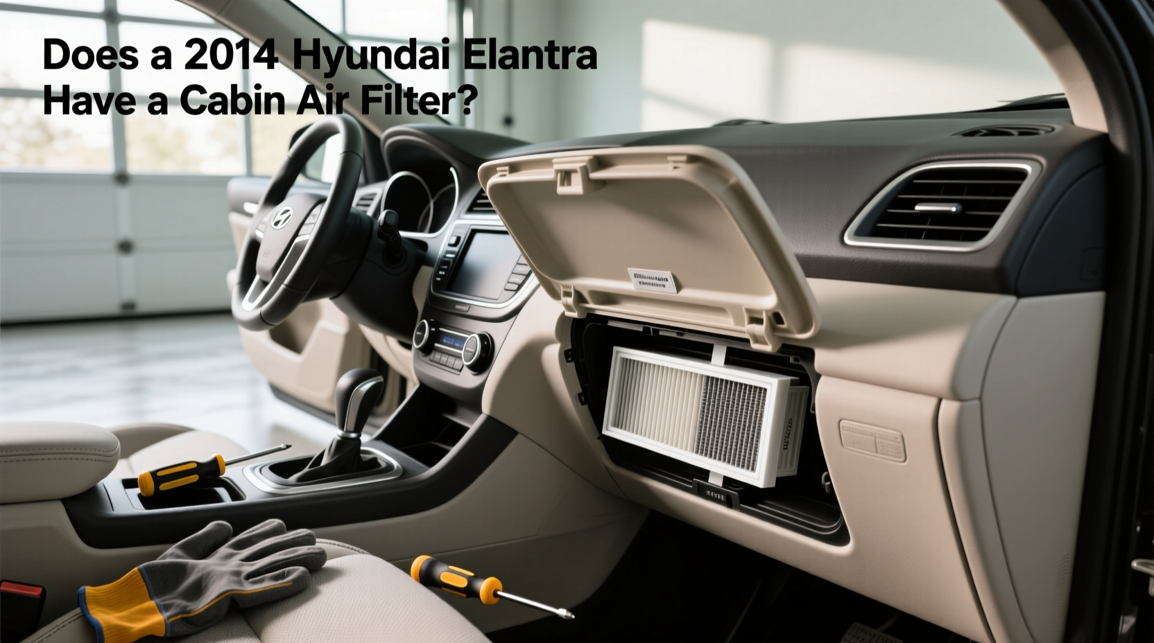 2014 Hyundai Elantra Cabin Air Filter Guide