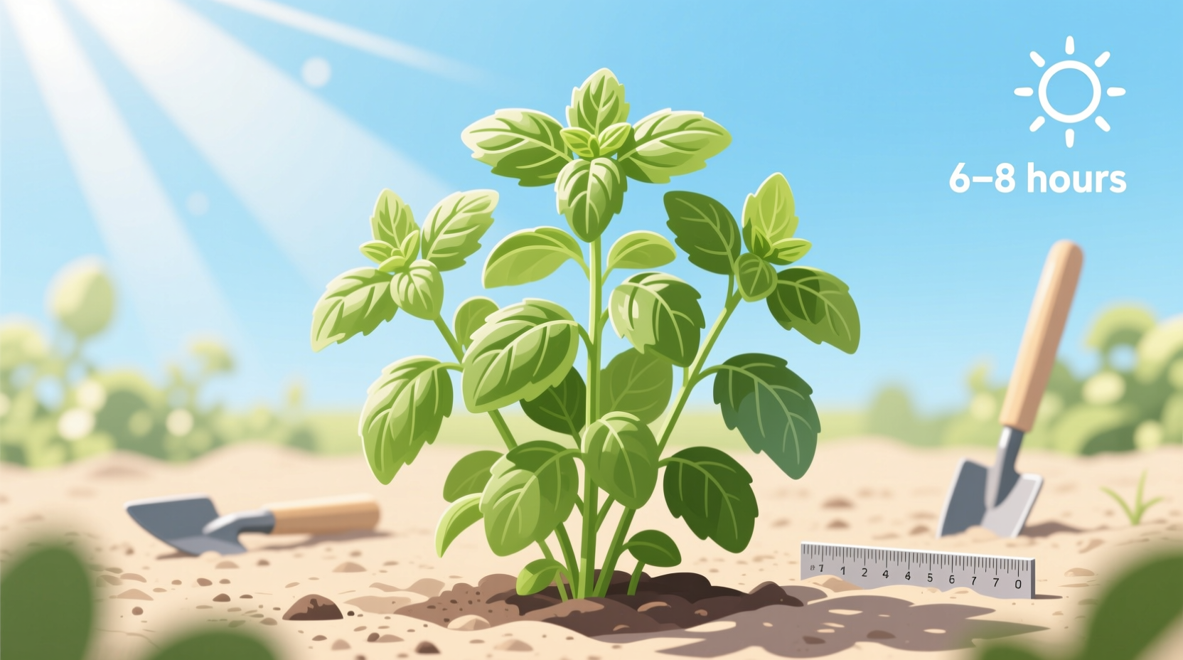How Much Sunlight Does Basil Need Daily?