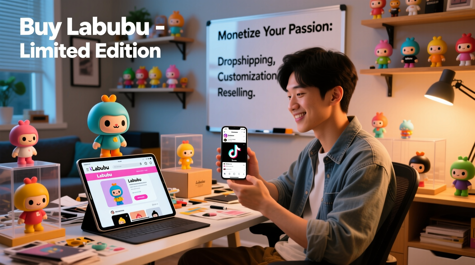 how to make money with labubu
