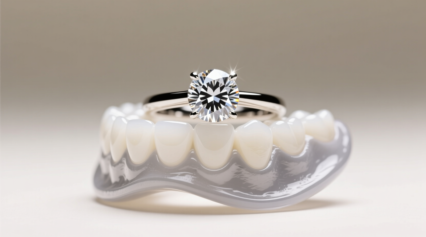 clean diamond jewelry with denture tablets