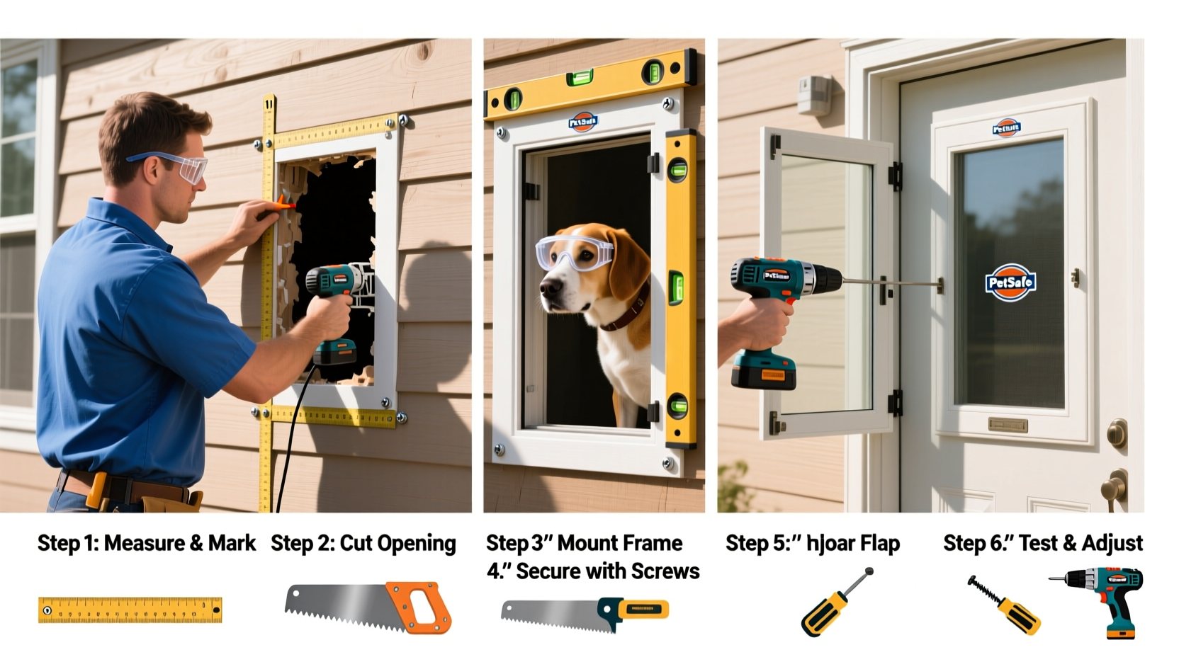 Step By Step Guide To Installing A Petsafe Dog Door For Secure And Easy ...