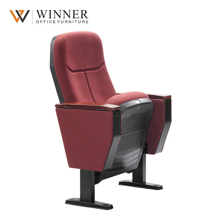 Factory Directly Wholesale Commercial Theater Chair Church Seating Auditorium Chair Church Pews Hall Conference chair