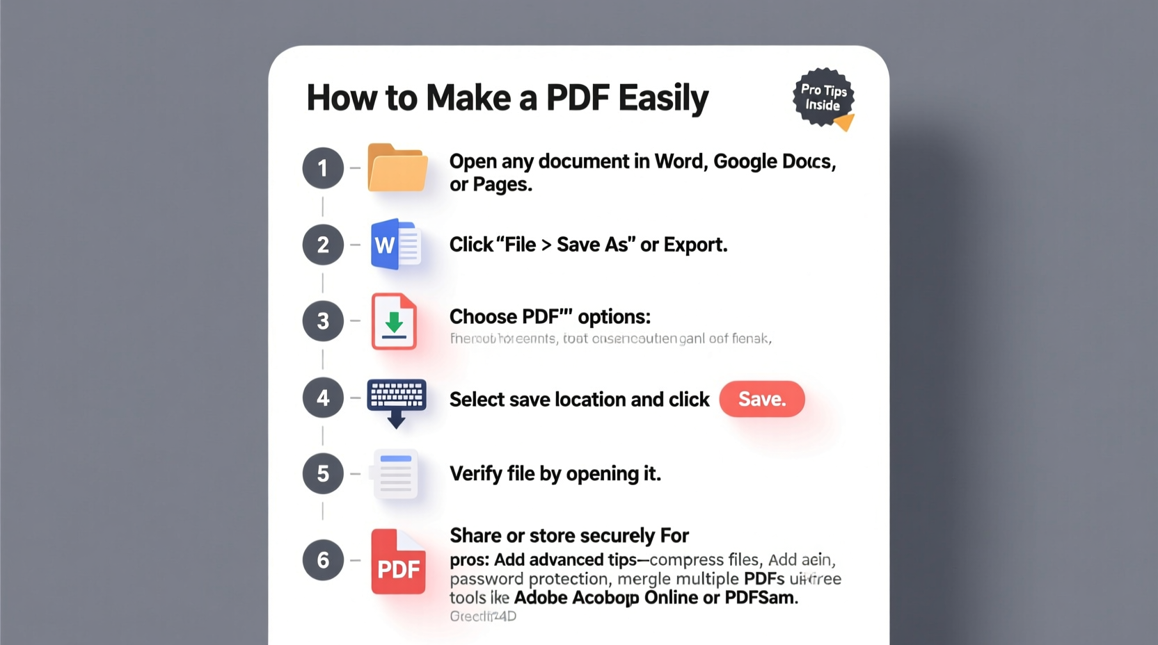 how to make a pdf easily step by step guide for beginners and pros
