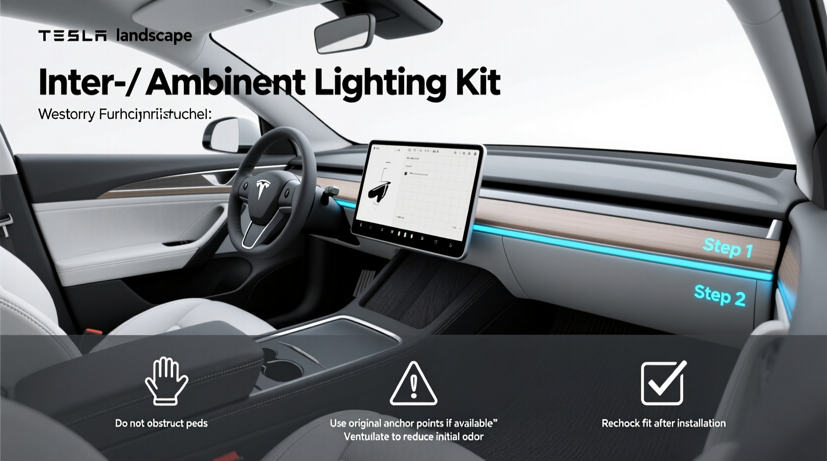 Tesla Model Y Ambient Lighting Kit Buying Guide