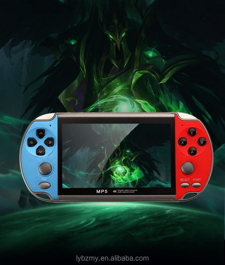 hotsale 4.3英寸屏幕游戏机32位视频手持x7便携式经典视频游戏机